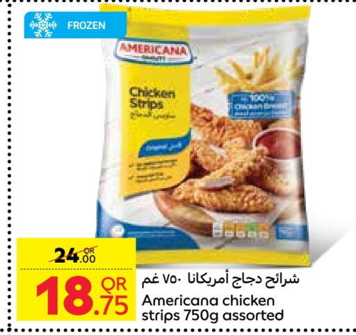 AMERICANA Chicken Strips available at Carrefour in Qatar - Al Rayyan