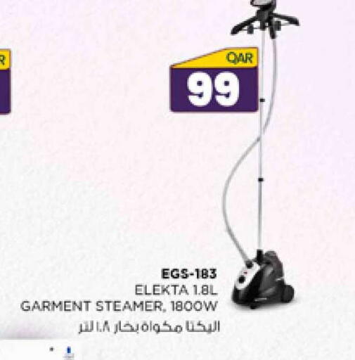 ELEKTA Garment Steamer available at Safari Hypermarket in Qatar - Al-Shahaniya