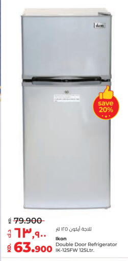 IKON Refrigerator available at Lulu Hypermarket  in Kuwait - Ahmadi Governorate