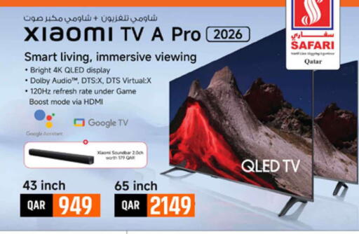 XIAOMI Smart TV available at Safari Hypermarket in Qatar - Al Khor