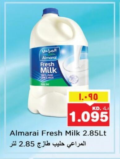 ALMARAI Fresh Milk available at Nesto Hypermarkets in Kuwait - Kuwait City