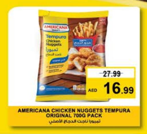 أمريكانا ناجتس الدجاج available at نستو هايبرماركت in الإمارات العربية المتحدة , الامارات - دبي