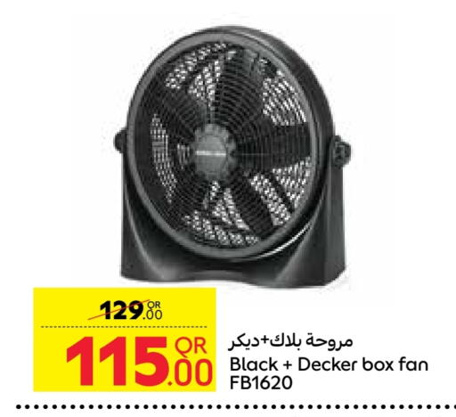 BLACK+DECKER Fan available at Carrefour in Qatar - Al Wakra