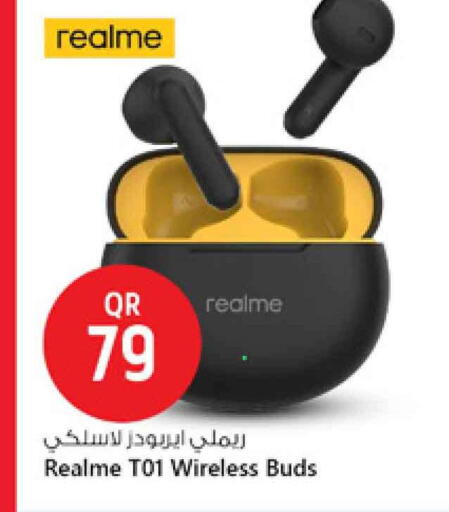 REALME Earphone available at Safari Hypermarket in Qatar - Al Shamal