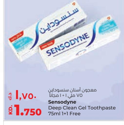 SENSODYNE Toothpaste available at Lulu Hypermarket  in Kuwait - Jahra Governorate