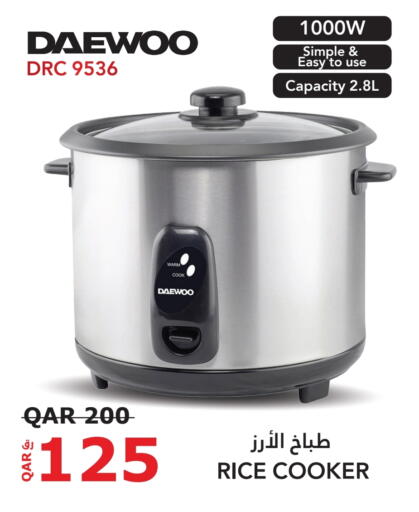 DAEWOO Rice Cooker available at Darwish Trading in Qatar - Al Khor