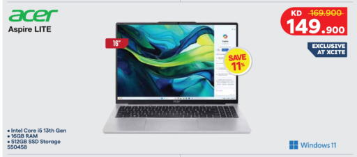 ACER Laptop available at City Hypermarket in Kuwait - Jahra Governorate