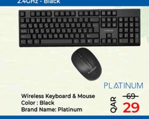 PLATINUM Keyboard / Mouse available at Safari Hypermarket in Qatar - Umm Salal