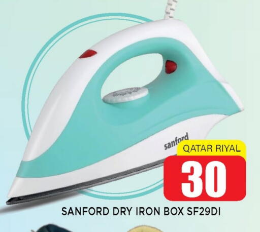 SANFORD Ironbox available at Shop n Smile Hypermarket in Qatar - Al Shamal