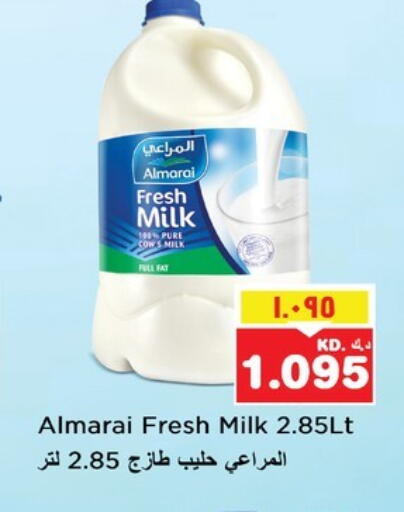 ALMARAI Fresh Milk available at Nesto Hypermarkets in Kuwait - Kuwait City