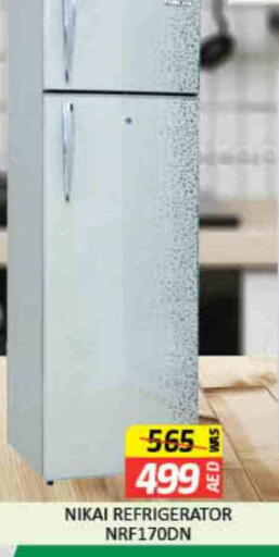 NIKAI Refrigerator available at Mango Hypermarket LLC in UAE - Dubai