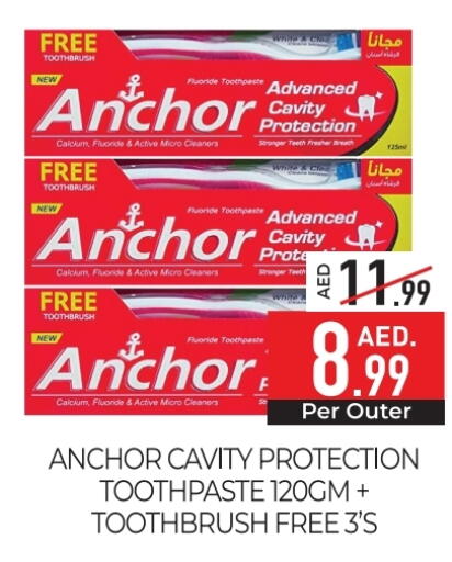 ANCHOR Toothpaste available at Delice Supermarket in UAE - Abu Dhabi