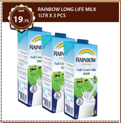 RAINBOW Long Life / UHT Milk available at G MAX Hypermarket in Qatar - Doha