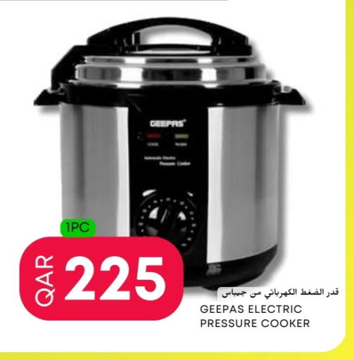 GEEPAS Pressure Cooker available at Food World Hypermarket in Qatar - Al Shamal