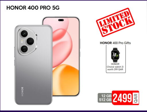 HONOR available at iCONNECT  in Qatar - Al Shamal