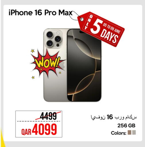 APPLE iPhone 16 available at iCONNECT  in Qatar - Al Wakra