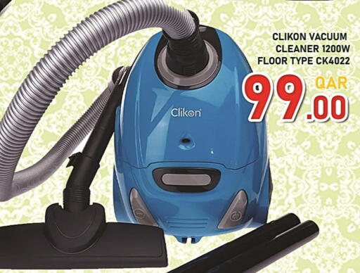 CLIKON Vacuum Cleaner available at Passion Hypermarket in Qatar - Al Shamal