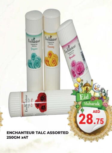 Enchanteur Talcum Powder available at Kerala Hypermarket in UAE - Ras al Khaimah