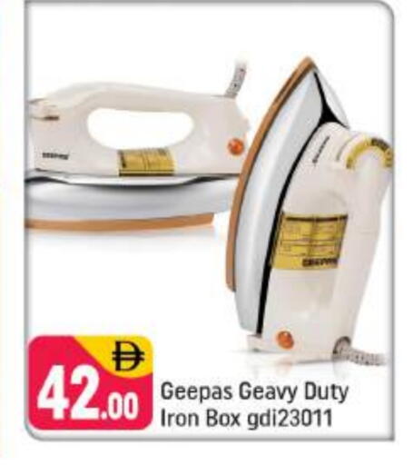 GEEPAS Ironbox available at Shaklan  in UAE - Dubai