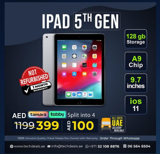 APPLE iPad available at TechDeals Electronics Trading in UAE - Umm al Quwain