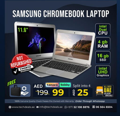 SAMSUNG Laptop available at TechDeals Electronics Trading in UAE - Al Ain