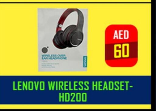 LENOVO Earphone available at TechDeals Electronics Trading in UAE - Al Ain