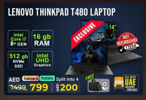 LENOVO Laptop available at TechDeals Electronics Trading in UAE - Fujairah