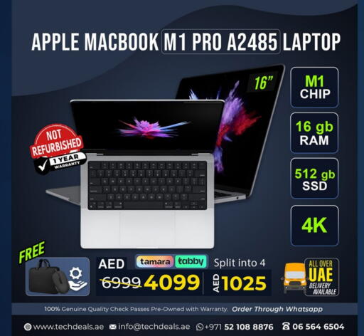 APPLE Laptop available at TechDeals Electronics Trading in UAE - Umm al Quwain