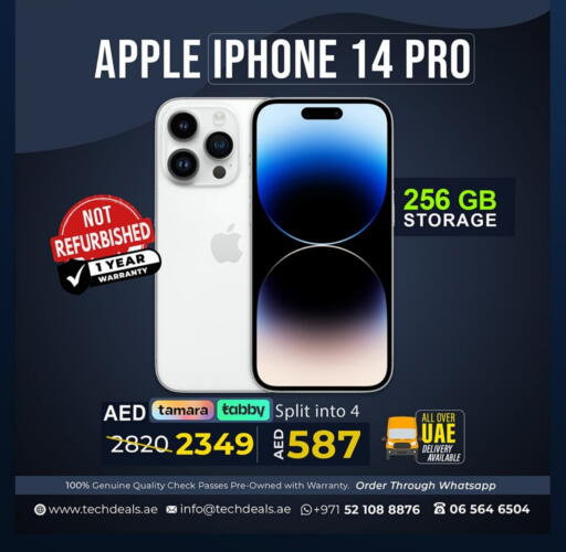APPLE iPhone 14 available at TechDeals Electronics Trading in UAE - Umm al Quwain