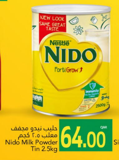 NIDO Milk Powder available at Gulf Food Center in Qatar - Umm Salal