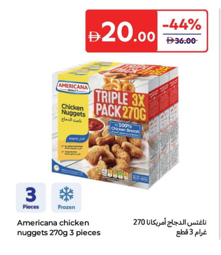 AMERICANA Chicken Nuggets available at Carrefour UAE in UAE - Fujairah