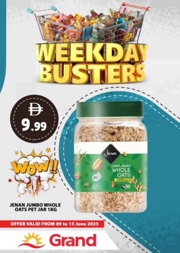 JENAN Oats available at Grand Hyper Market in UAE - Sharjah / Ajman