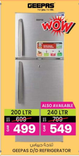 GEEPAS Refrigerator available at Ansar Gallery in Qatar - Al Khor