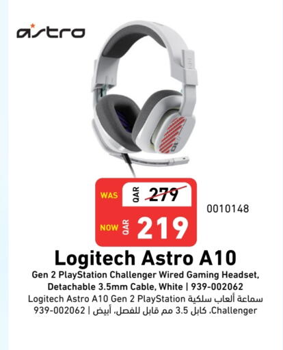 LOGITECH Earphone available at Digital Zone Trading in Qatar - Al Wakra