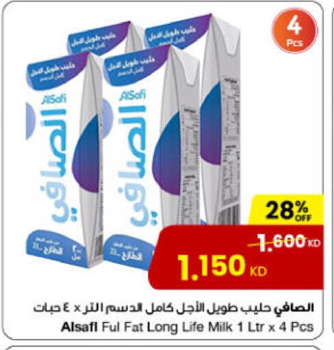 AL SAFI Long Life / UHT Milk available at The Sultan Center in Kuwait - Ahmadi Governorate