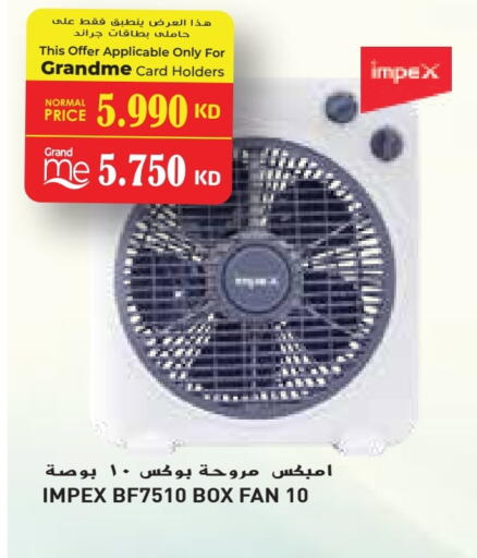 IMPEX Fan available at Grand Hyper in Kuwait - Kuwait City