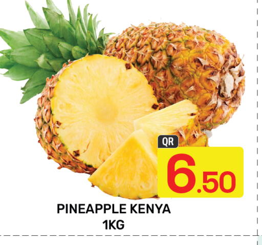 Pineapple from Kenya available at Majlis Hypermarket in Qatar - Al Rayyan