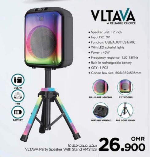 Accessories - Electronics in Nesto Hyper Market , Oman Offers - Oman VLTAVA Speaker available at Nesto Hyper Market in Oman - Muscat