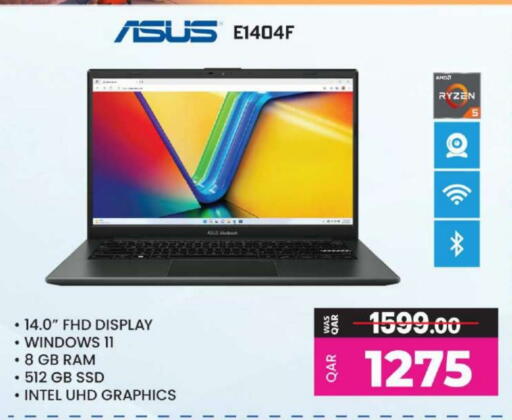 ASUS Laptop available at Ansar Gallery in Qatar - Al Wakra
