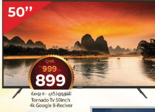 TORNADO Smart TV available at Paris Hypermarket in Qatar - Al Khor