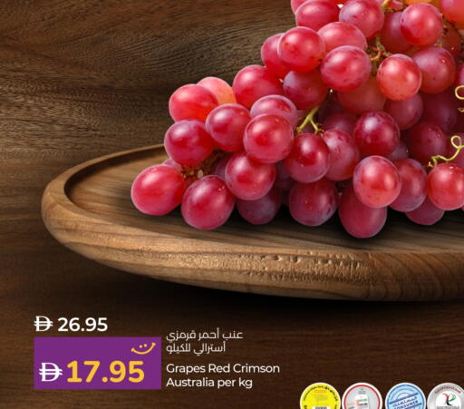 فاكهة طازجة in لولو هايبرماركت, UAE Offers - الإمارات العربية المتحدة عنب from Australia available at لولو هايبرماركت in الإمارات العربية المتحدة , الامارات - دبي