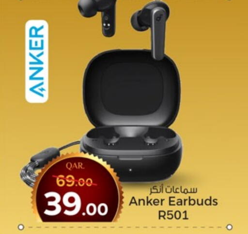 Anker Earphone available at Paris Hypermarket in Qatar - Al Wakra