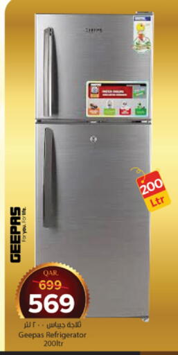 GEEPAS Refrigerator available at Paris Hypermarket in Qatar - Al Khor