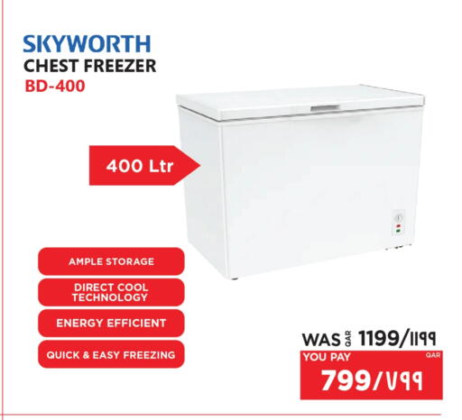 SKYWORTH Freezer available at Emax  in Qatar - Al-Shahaniya