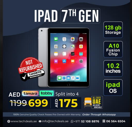 APPLE iPad available at TechDeals Electronics Trading in UAE - Dubai