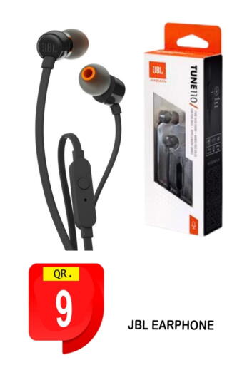 JBL Earphone available at BASHTEC Computer Center in Qatar - Al Wakra