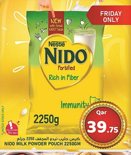 NIDO Milk Powder available at Passion Hypermarket in Qatar - Al Shamal