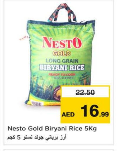 Basmati / Biryani Rice available at Nesto Hypermarket in UAE - Sharjah / Ajman