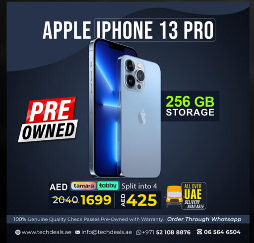 APPLE iPhone 13 available at TechDeals Electronics Trading in UAE - Dubai