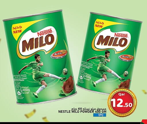 Powdered Drinks & Syrups in Passion Hypermarket, Qatar Offers - Qatar MILO available at Passion Hypermarket in Qatar - Al-Shahaniya